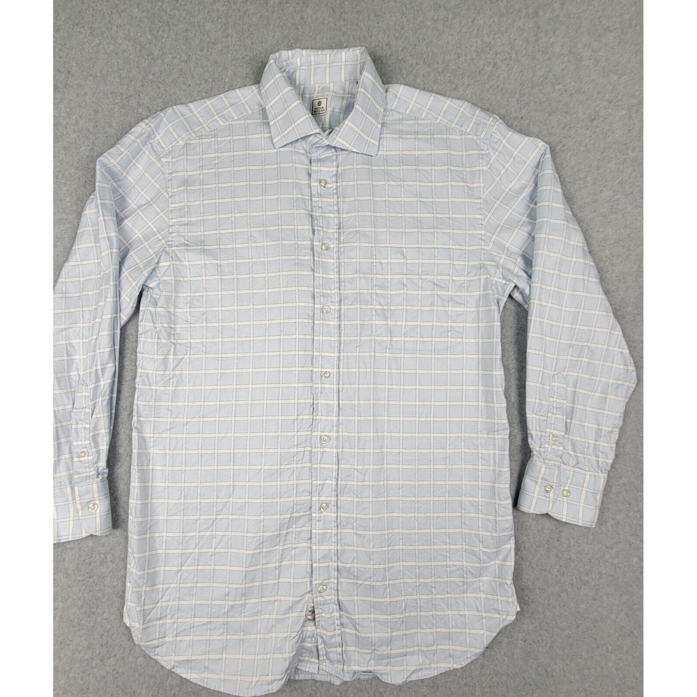 Peter Millar Shirt Men's Medium Long Sleeve Button up